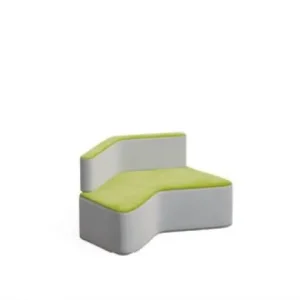 s6055シリーズオフィスレジャーエリアソファ 異形セットソファ puレザー/ファブリック生地 高密度環境配慮型スポンジ