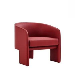 x3142シリーズオフィスレジャー商談チェア 高品質puレザー饰面 高密度環境配慮型スポンジ ファッション個性的デザイン