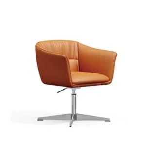 x3177シリーズオフィスレジャー商談チェア 高品質ファブリック饰面 高品質定型スポンジ アルミニウム合金四星脚