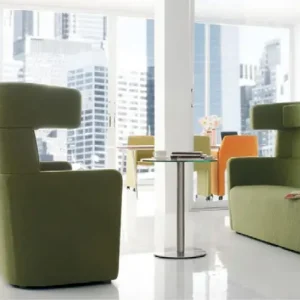 x656シリーズ商談カードソファ 高品質puレザー/ファブリック饰面 高密度環境配慮型スポンジ 高品質实木フレーム プラスチック脚垫