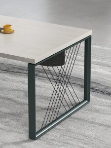 リンギョクシリーズ 高級エグゼクティブ行政デスク 豊林e0グレード高密度パーティクルボード ドイツ夏特化粧紙