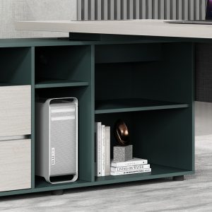 リンギョクシリーズ 高級エグゼクティブ行政デスク 豊林e0グレード高密度パーティクルボード ドイツ夏特化粧紙