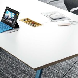 ピーターシリーズ 会議用テーブル 豊林e0級環境保護刨花板 ドイツ夏特化粧紙 オフィス家具