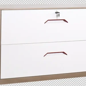 臻野シリーズ 鋼製カードボックスドロワーキャビネット 収納キャビネット 宝鋼一級冷間圧延鋼板 板厚0.8mm